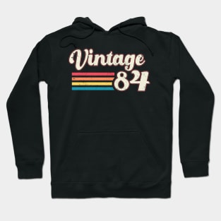 Vintage 1984 for Women 40th Birthday 40 Years Old Hoodie